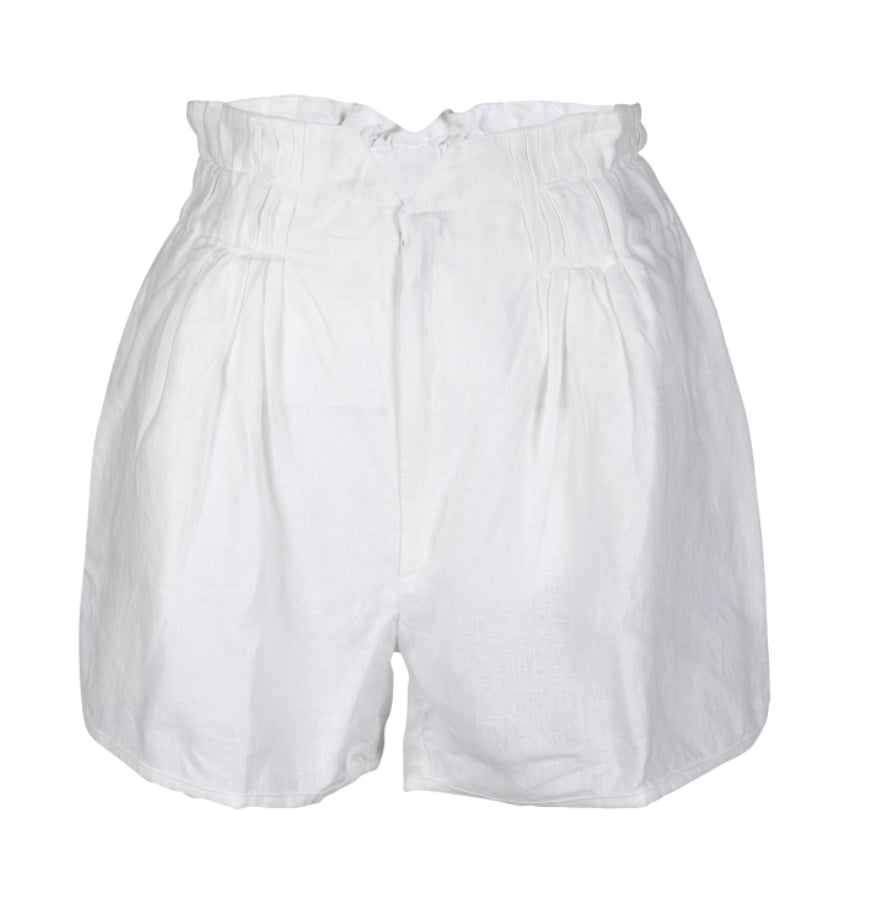 NTG Fad Shorts Elastic pleated zip casual shorts-（Hand Made）