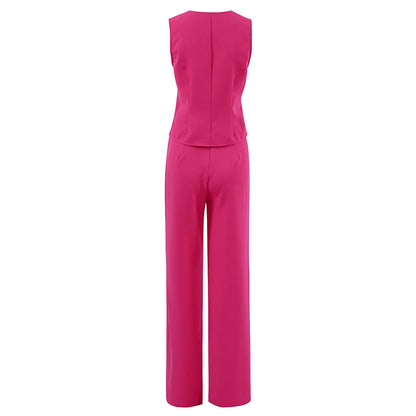 NTG Fad SUIT High-end sleeveless vest and trousers two-piece set