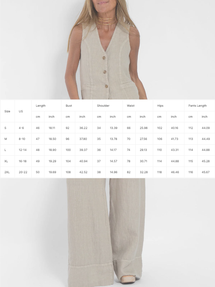 NTG Fad SUIT Splicing Vest Trousers Cotton and Linen Casual Suit