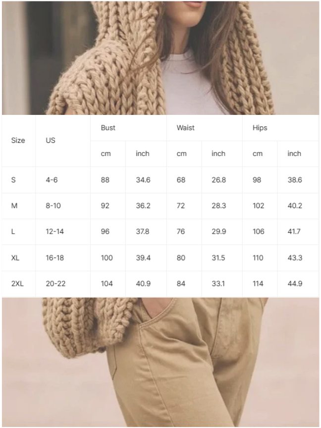 NTG Fad sweater Loose Hooded Chunky Pattern Knitted Design Cardigan Sweater