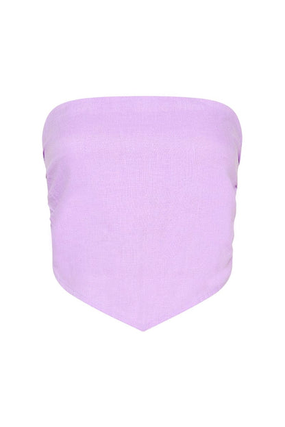 NTG Fad TOP LILAC / S Wrap Top-（Hand Made）