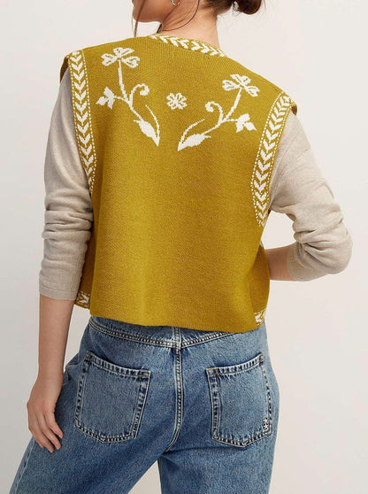 NTG Fad TOP Sleeveless designer knitted vest top