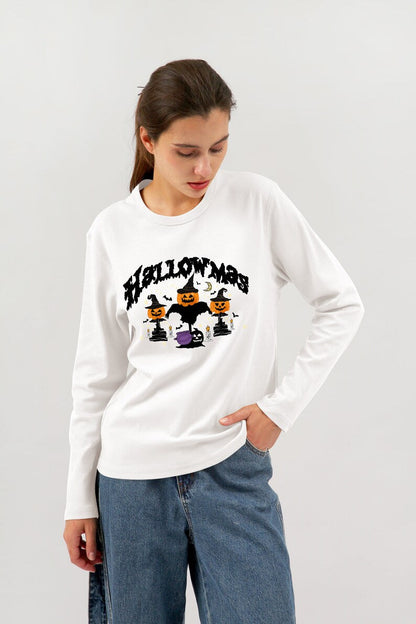 NTG Fad Western Halloween Sweatshirt for Women