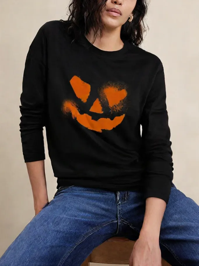 NTG Fad Western Halloween Sweatshirt for Women