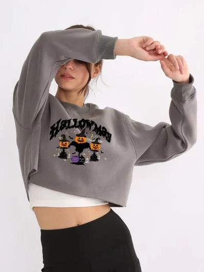 NTG Fad Western Halloween Sweatshirt for Women