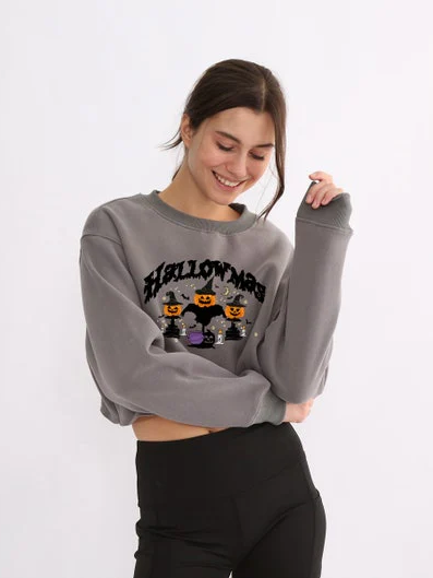 NTG Fad Western Halloween Sweatshirt for Women