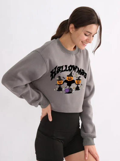 NTG Fad Western Halloween Sweatshirt for Women