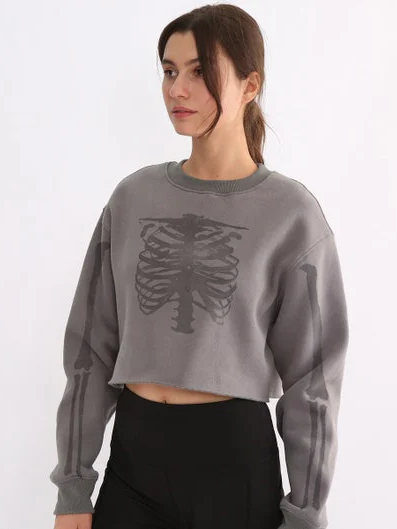 NTG Fad Western Halloween Sweatshirt for Women