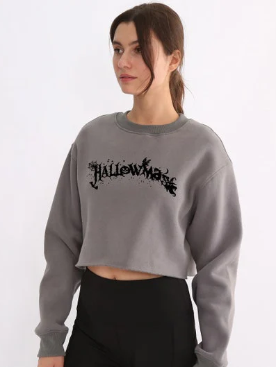 NTG Fad Western Halloween Sweatshirt for Women