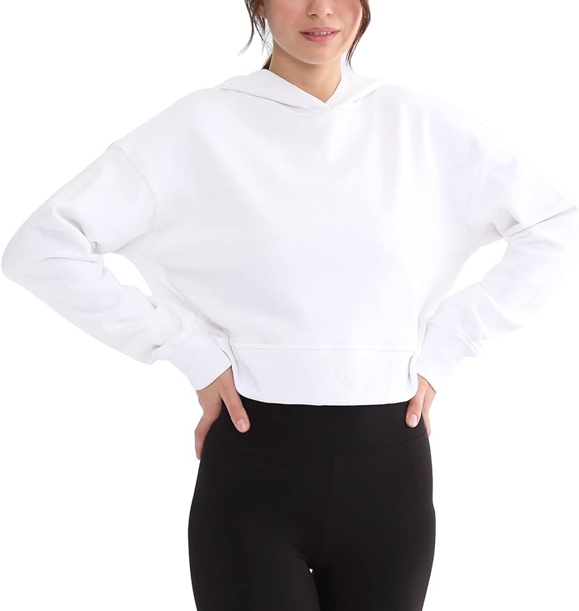 NTG Fad Women’s Cropped Hoodie with Hood Casual Crop Top