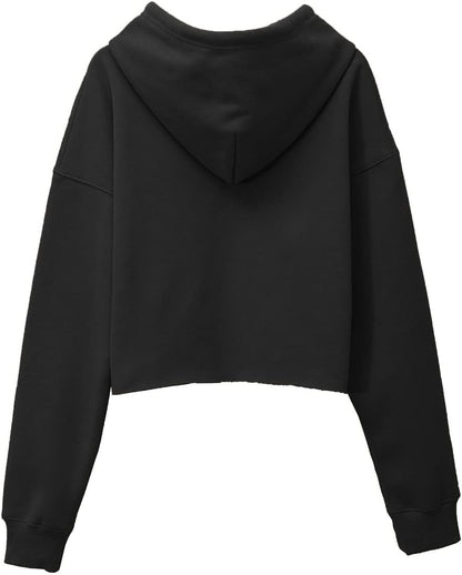 NTG Fad Women's Cropped Hoodies Fleece Crop Top Sweatshirt