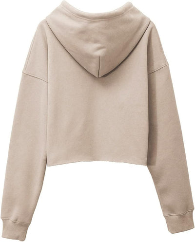 NTG Fad Women's Cropped Hoodies Fleece Crop Top Sweatshirt