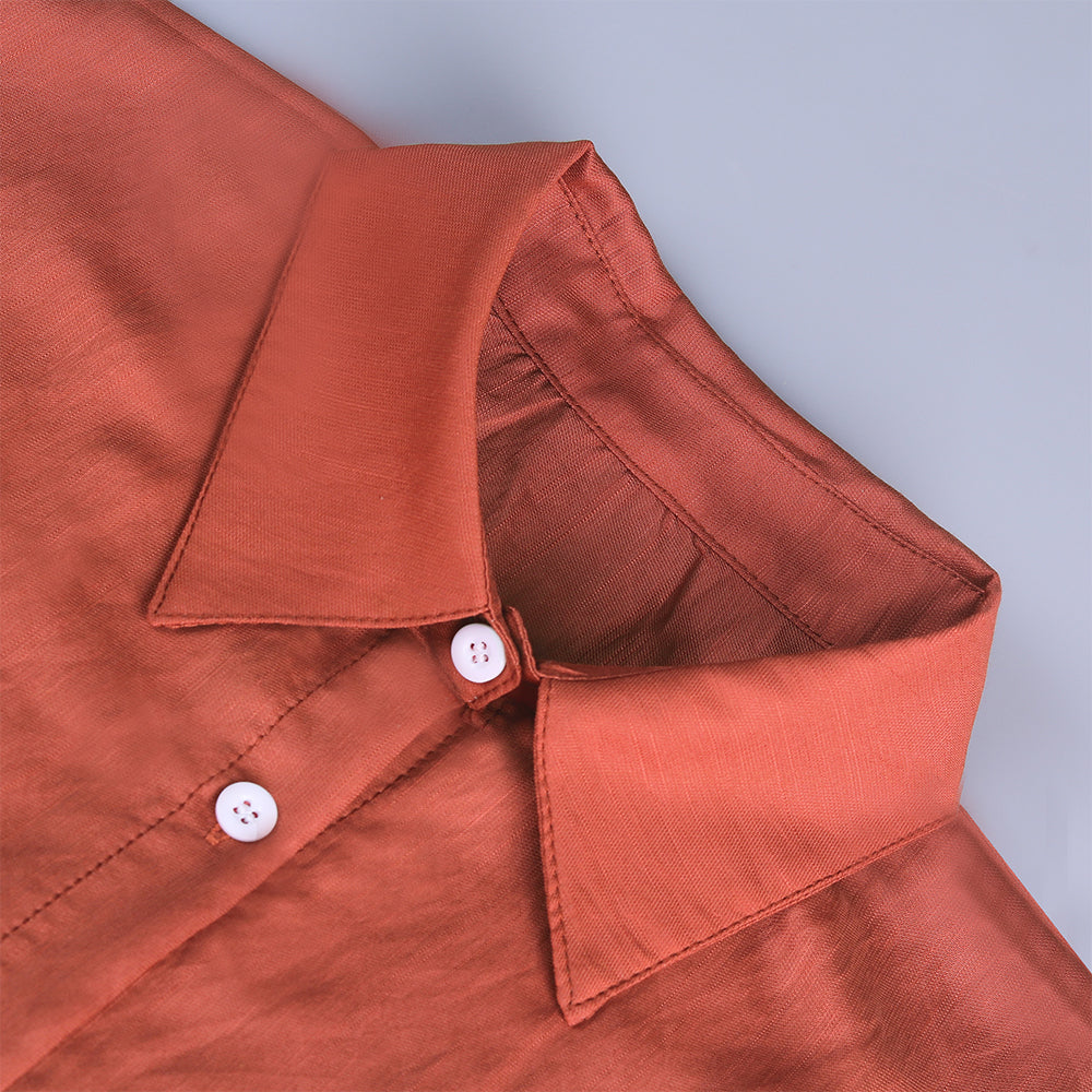 NTG Fad Women's Pajama Two-Piece Button Shirt Set