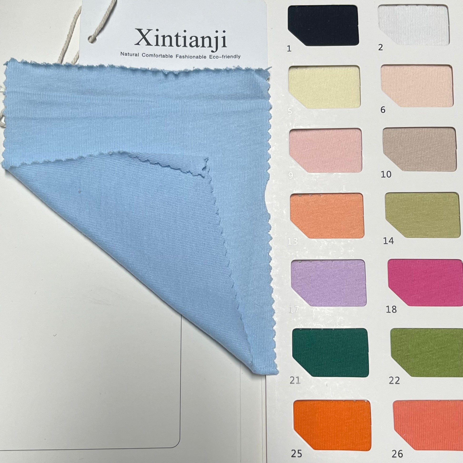 NTG Fad Xintianji Cotton Jersey Fabric For Clothing