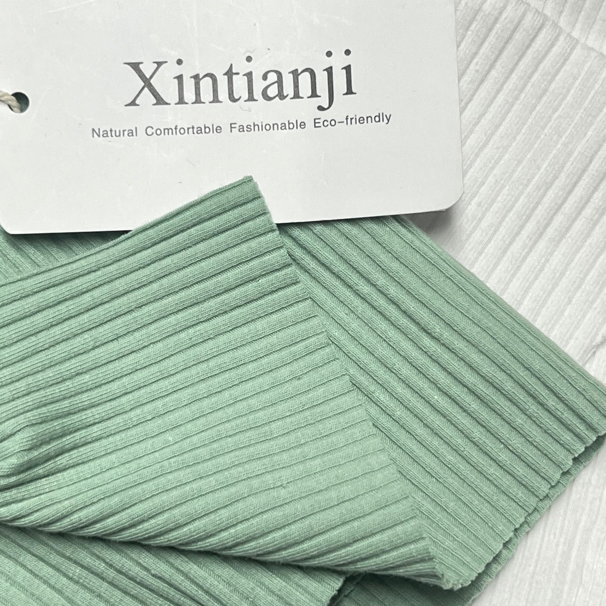 NTG Fad Xintianji Rib Cotton Spandex Fabric