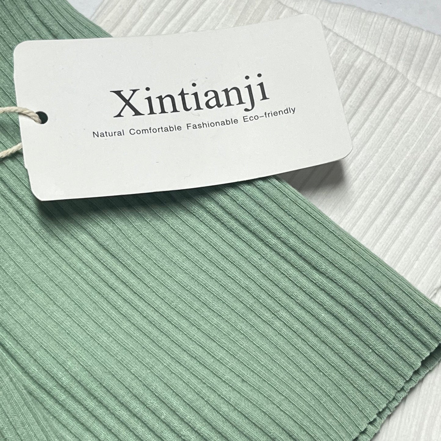 NTG Fad Xintianji Rib Cotton Spandex Fabric