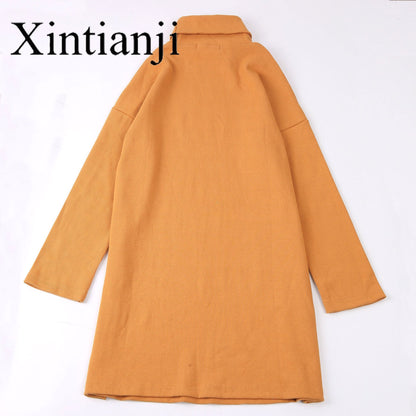 NTG Fad Yellow / S Xintianji Jumper dresses
