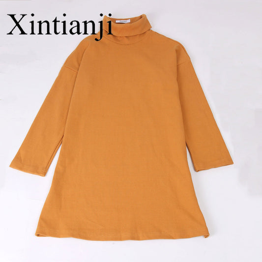 NTG Fad Yellow / S Xintianji Jumper dresses