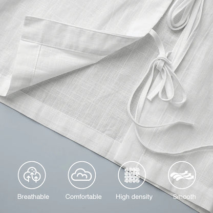 NTGFad Summer Vacation Beach Women Two Piece Set New Casual V-Neck Tie Long Sleeved Tops + Elastic Waist Pocket Shorts Sexy Ladies Suit