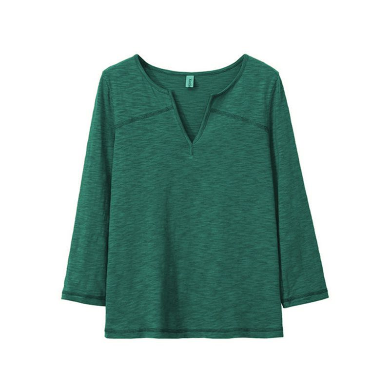 2021 NTG S / Green Cotton Chic Woman T-Shirt