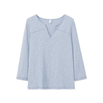 2021 NTG S / Light Blue Cotton Chic Woman T-Shirt