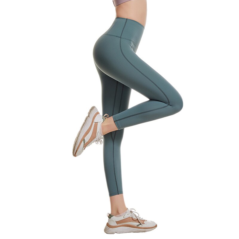 𝒩𝒯𝒢 ღ𝓃𝓁𝒾𝓃𝑒 Blue / S Gym Yoga Sports Pants
