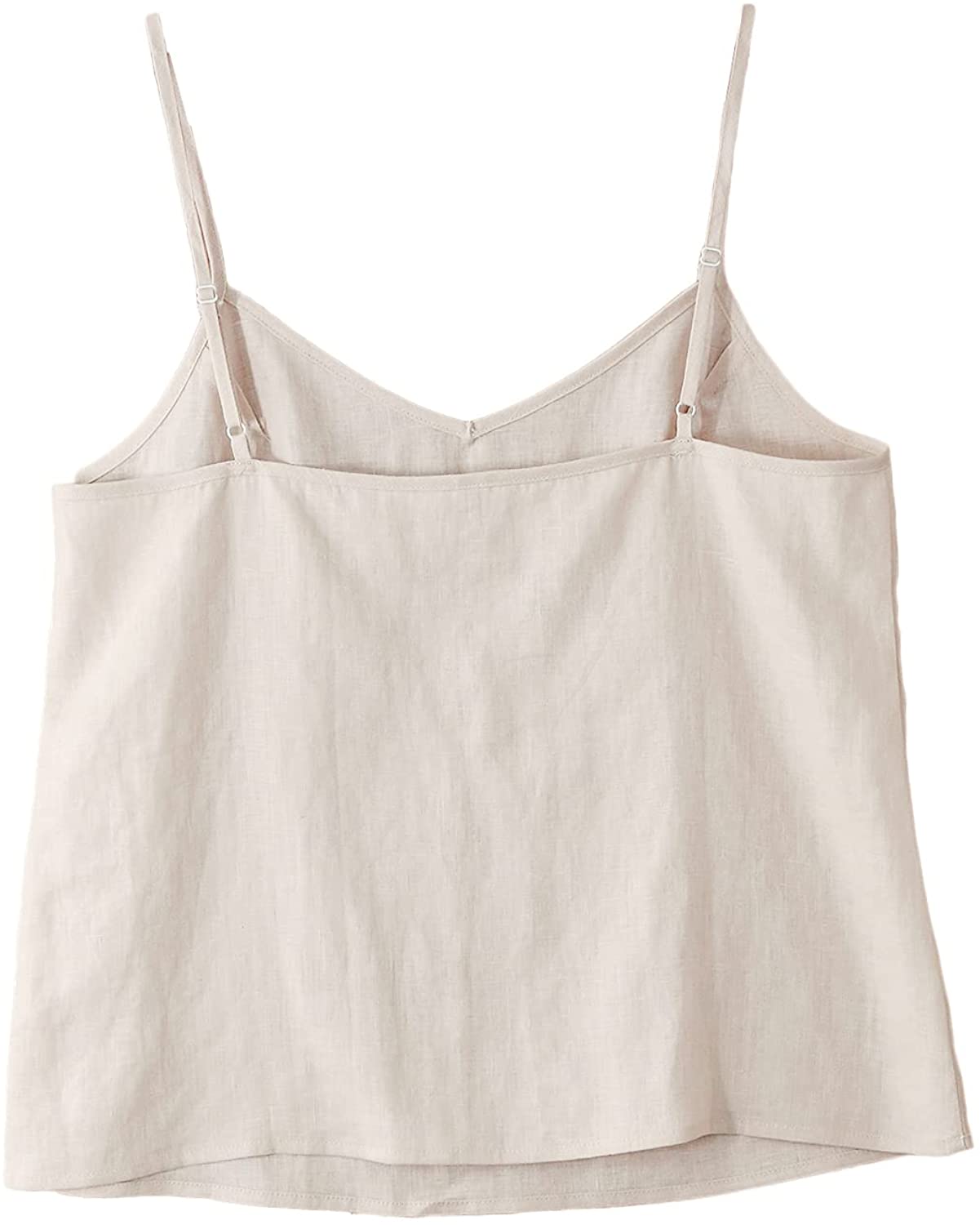 𝒩𝒯𝒢 ღ𝓃𝓁𝒾𝓃𝑒 Linen Adjustable Strap Tops