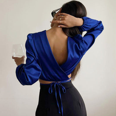  NTG 2022 Backless Sexy Top