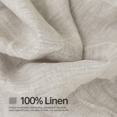NTG Fad 100% Linen 3 Pcs Bed Sheets
