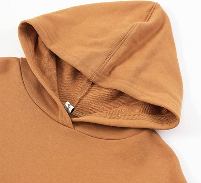 NTG Fad Amazhiyu Women’s Cropped Hoodie with Hood Casual Long Sleeve Crop Top Sweatshirt