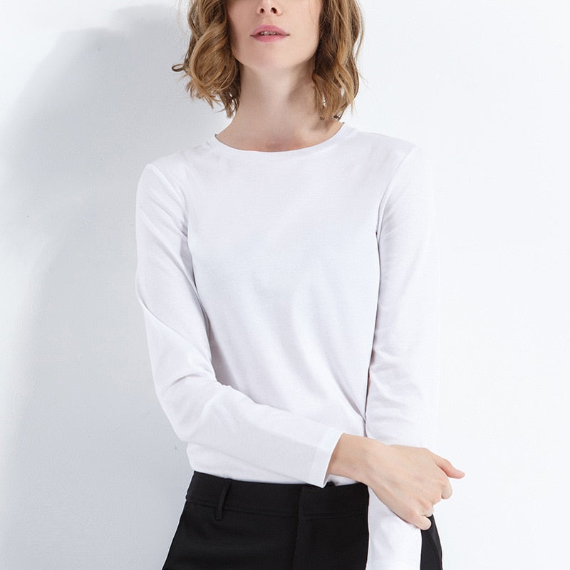 NTG Fad Cotton Long Sleeve Top