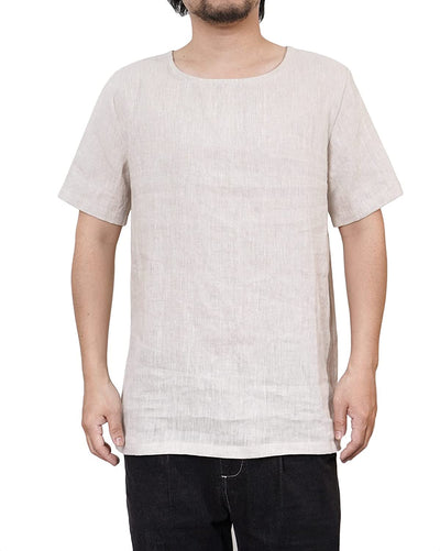NTG Fad Flax / XX-Large Men’s 100% Linen Summer Pullover Shirt