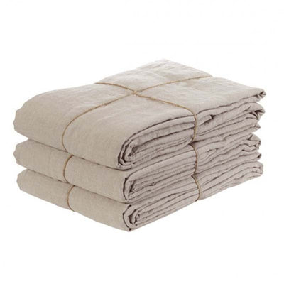 NTG Fad Hemp / 48x74cm 1Pair Mcao French Pure Linen Pillowcase Washed Pillow Cases Plain Silky Breathable Durable Fine Natural Flax 1 Pair  TJ3388