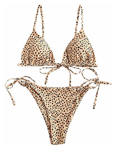 NTG Fad New Snake Leopard Print Bikini
