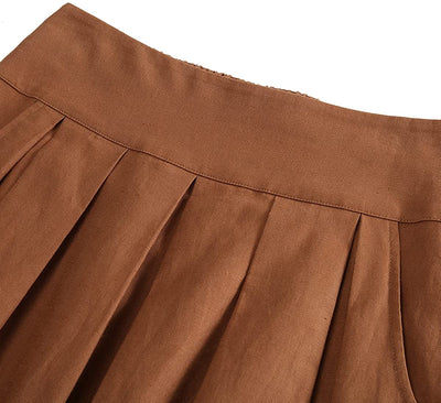NTG Textile Linen Elastic Skirt