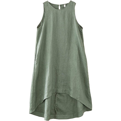 NTG Textile Linen Fashion Pockets Dress
