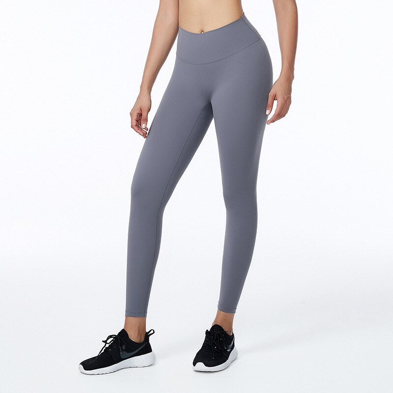 𝒩𝒯𝒢 ღ𝓃𝓁𝒾𝓃𝑒 XS / Light Gray Seamless Sport Gym Pants